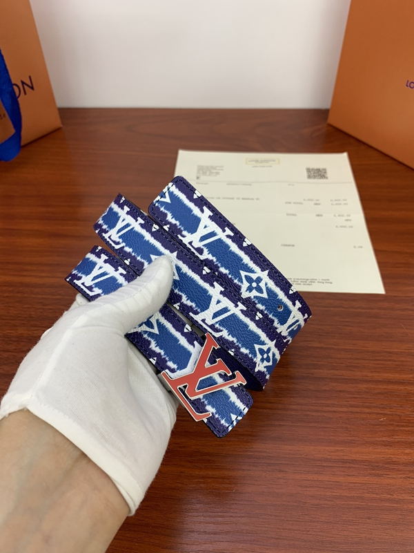 激安ルイヴィトンベルト着用イメージ